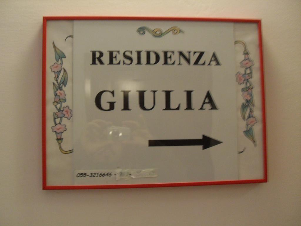 Residenza Giulia Hotel Florence Buitenkant foto